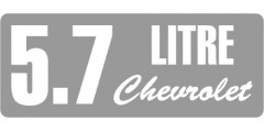 5.7 Litre Chevrolet Decal